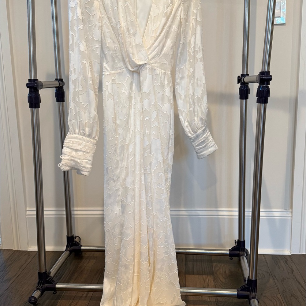 Alexis Ivory Textured Dress